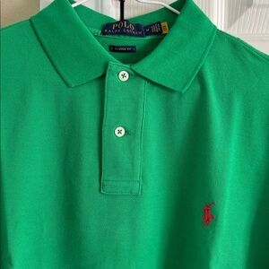 Polo Ralph Lauren Classic Fit Grass Green Polo Shirt